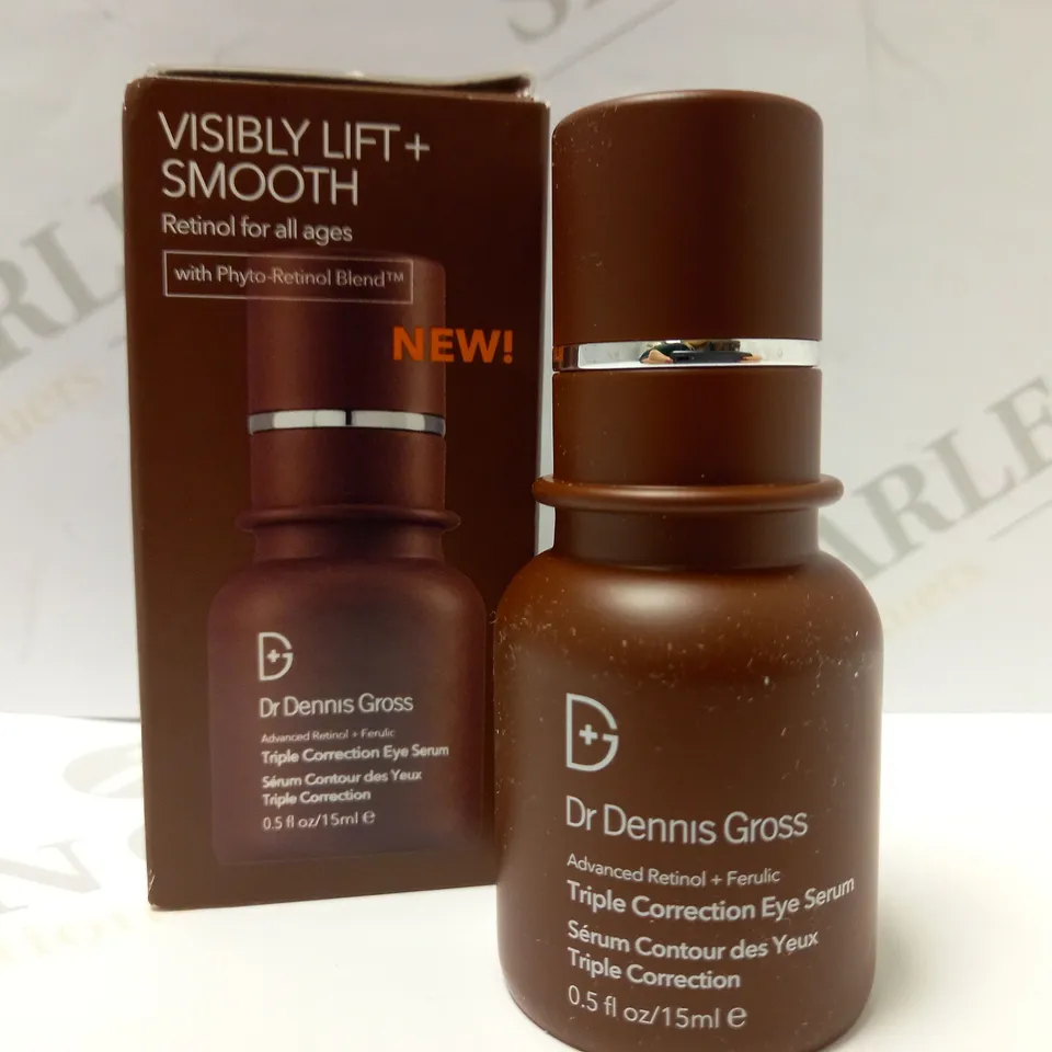 DR DENNIS GROSS TRIPLE CORRECTION EYE SERUM 15ML
