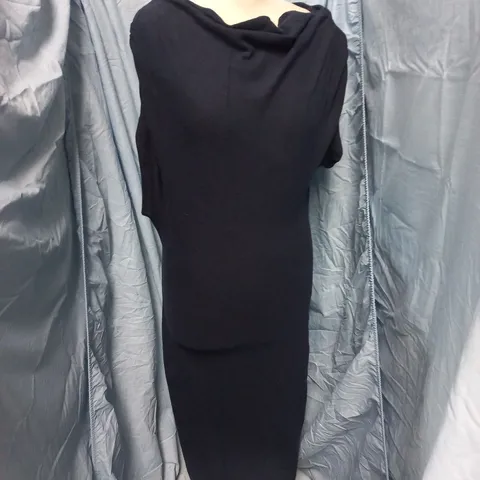 REFORMATION IRIS KNIT DRESS β MIDNIGHT, UK SIZE S (US S)