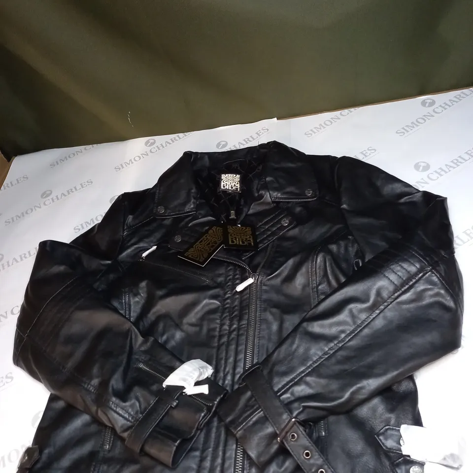 BIBA LEATHER JACKET SIZE XL