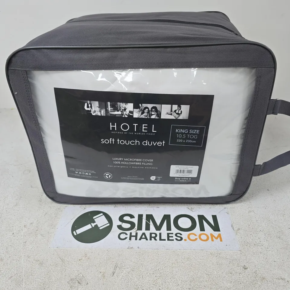 HOTEL SOFT TOUCH DUVET 10.5 TOG KING SIZE