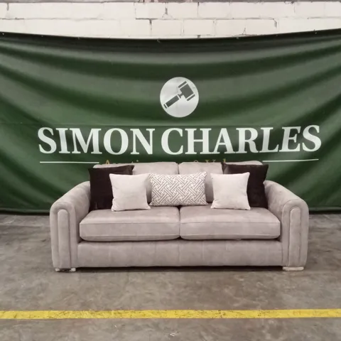 AMARA 3 SEATER SOFA - STONE