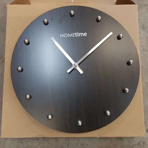 BOXED BAREFIELD WOOD WALL CLOCK (1 BOX)