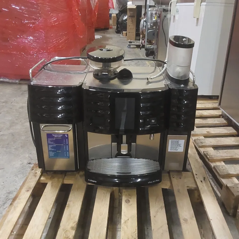 SCHREARER COFFEE ARTS PLUS MACHINE DOUBLE HOPPER COMMERCIAL COFFEE MACHINE