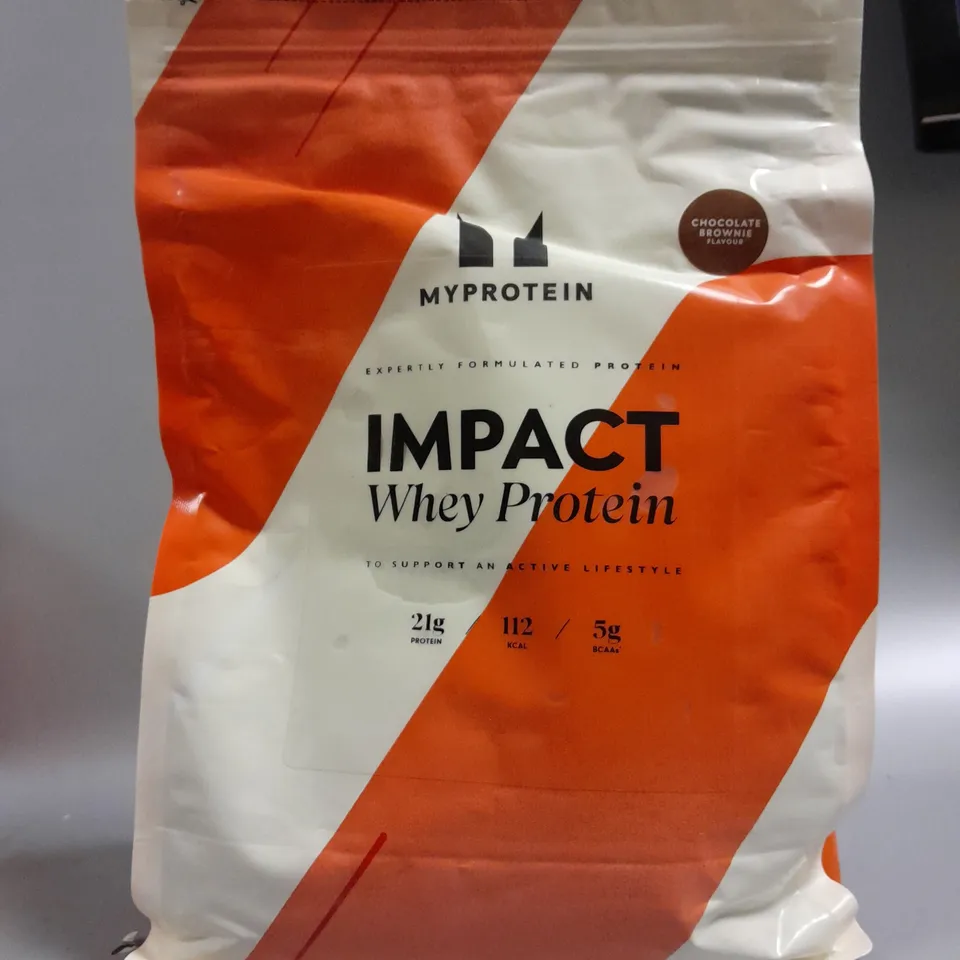 MYPROTEIN IMPACT WHEY PROTEIN, CHOCOLATE BROWNIE, 1KG