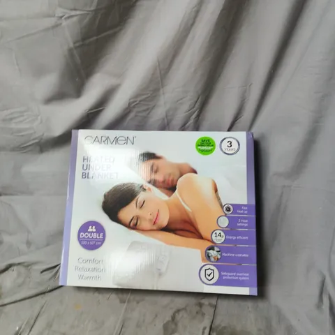 CARMEN HEATED UNDER BLANKET – DOUBLE, 120 X 107 CM