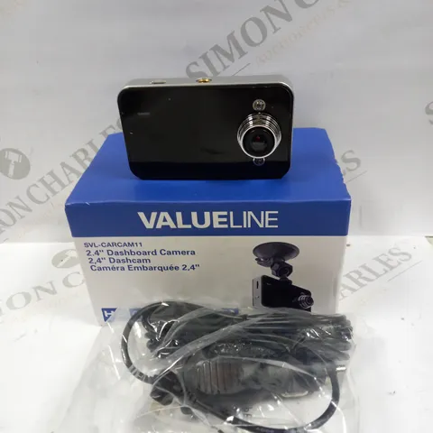 VALUELINE 2.4" DASHBOARD CAMERA