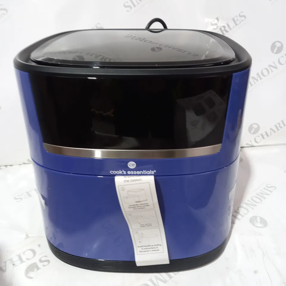 BOXED COOK'S ESSENTIALS 4L AIR FRYER IN NAVY