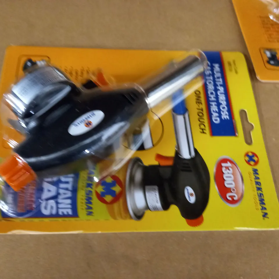 LOT OF 4 MARKSMAN MULTI-PURPOSE GAS TORCH HEADS