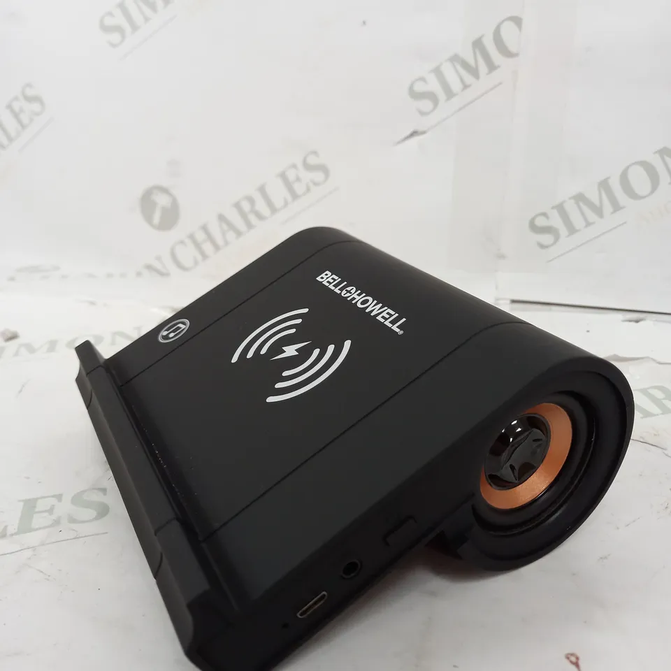 BOXED BELL & HOWELL 2IN1 WIRELESS CHARGING TOUCH SPEAKER