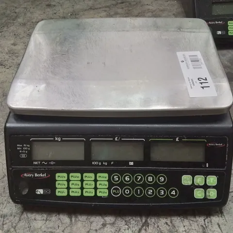 AVERY BERKEL FX50 RETAIL SHOP WEIGHING SCALE. 