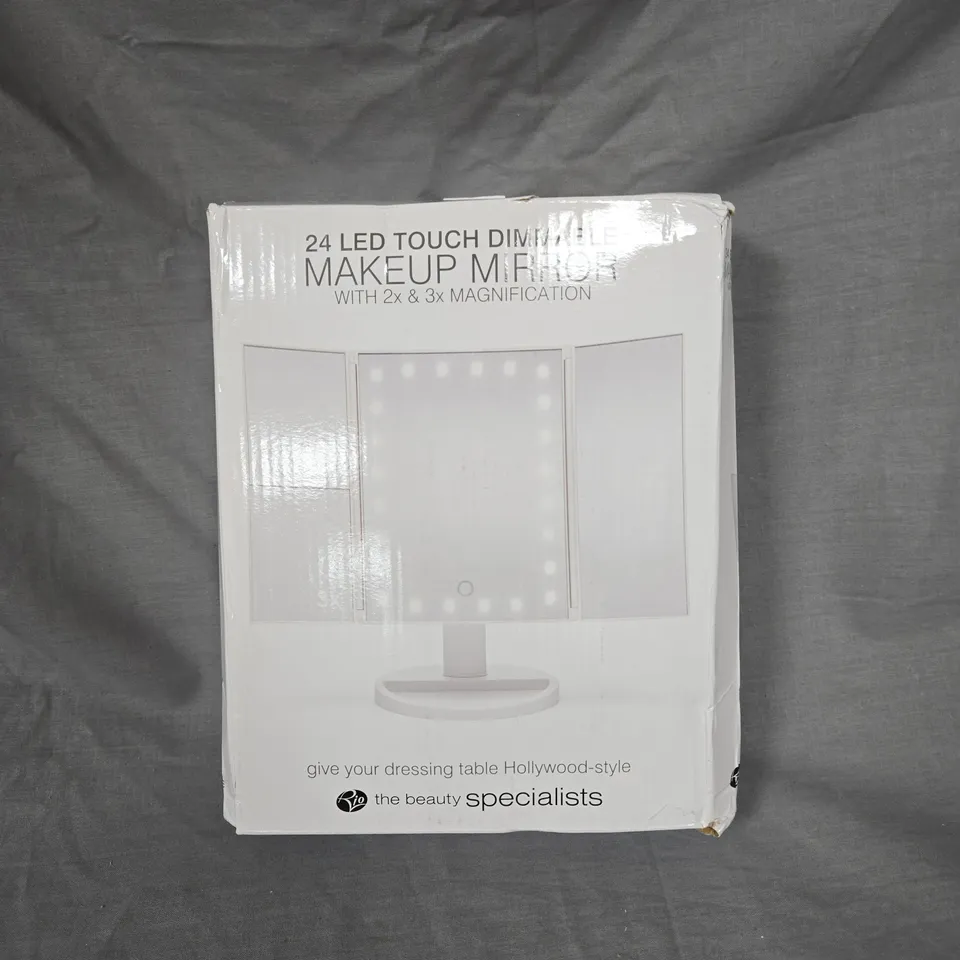 RIO 24 LED TOUCH DIMMABLE COSMETIC MIRROR