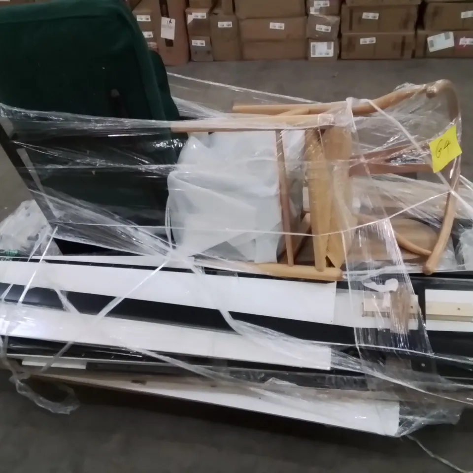 PALLET CONTAINING VARIOUS ASSORTED INCOMPLETE CUSTOMER RETURN ITEMS 