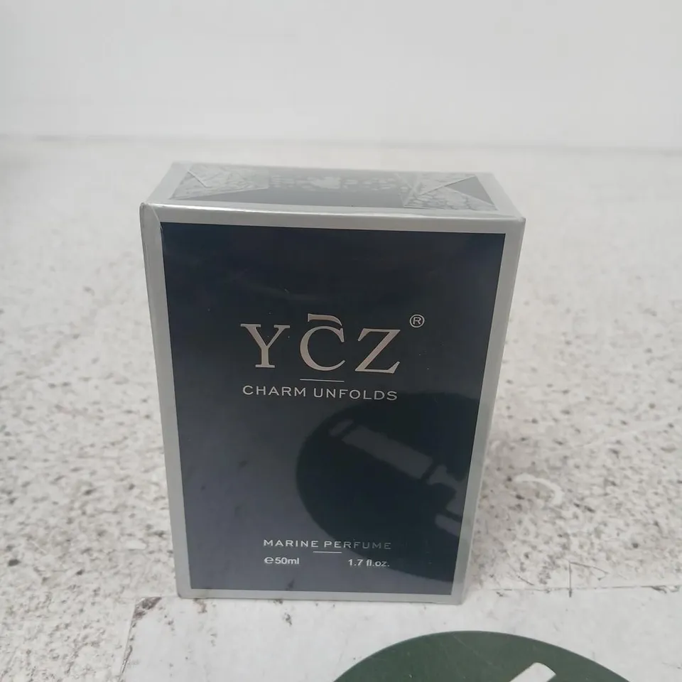 BOXED AND SEALED YCZ CHARM UNFOLDS MARINE PERFUME 50ML