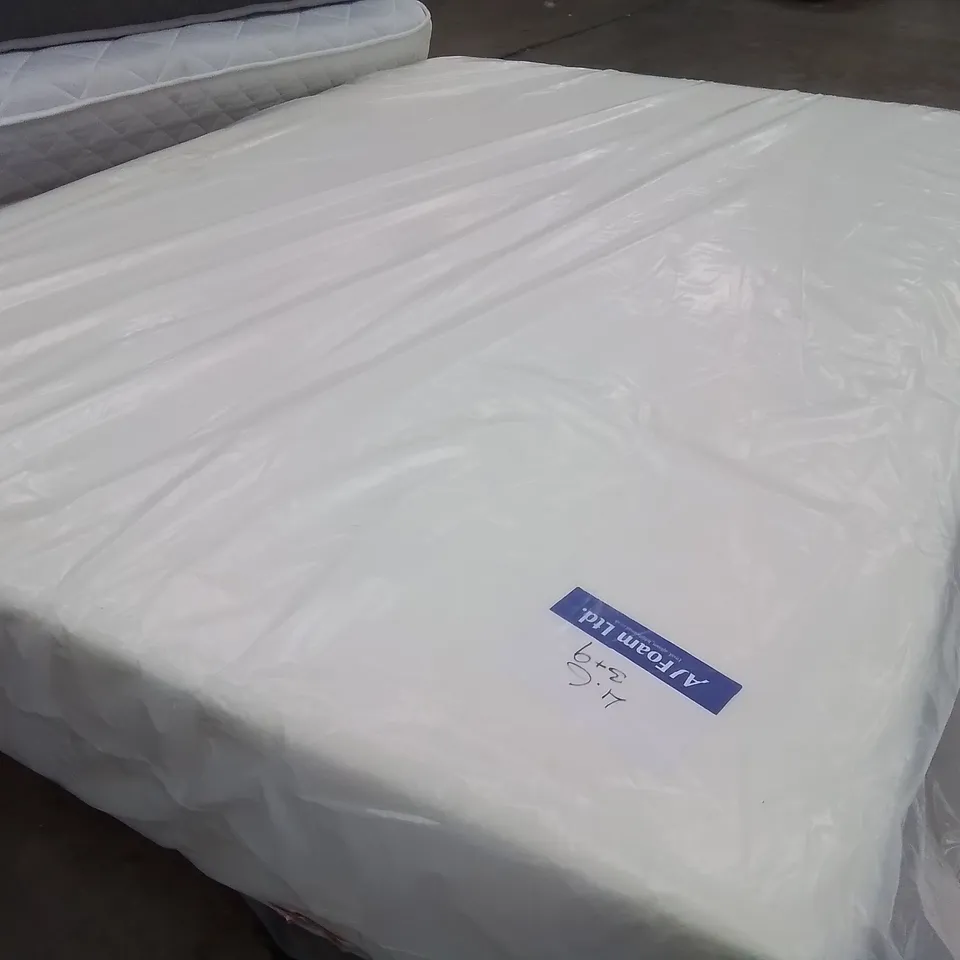 QUALITY BAGGED 4' 6" DOUBLE PUREFLEX LUXURY MEMORY FOAM MATTRESS 