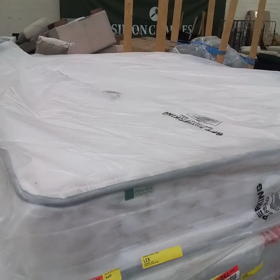 QUALITY BAGGED NOVILLA 25CM COOLING MEMORY FOAM DOUBLE MATTRESS 