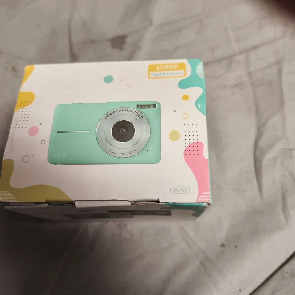 BETTER LIFE DC403 1080P DIGITAL CAMERA – BLACK HANDHELD, BOXED 