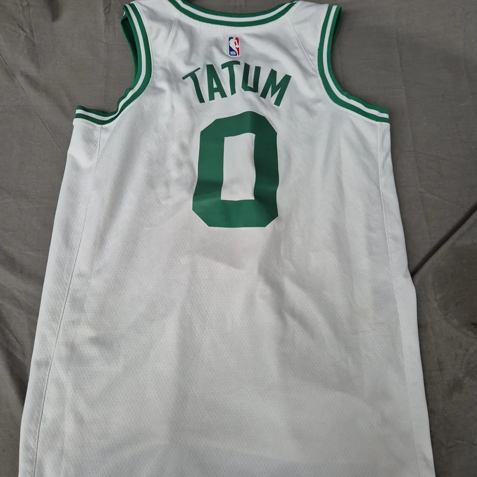 NIKE NBA BOSTON CELTICS "TATUM 0" JERSEY - LARGE