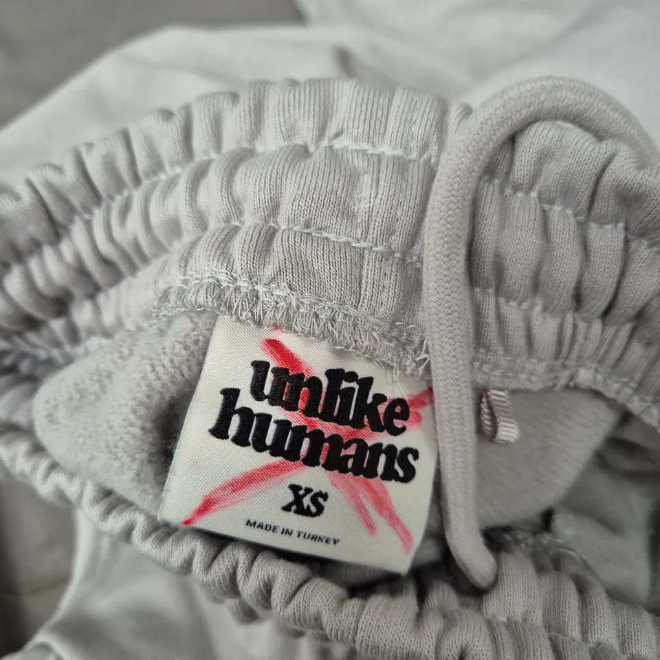 UNLIKE HUMANS SWEATPANTS XS – GREY