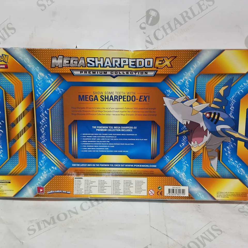 POKÉMON TRADING CARD GAME MEGA SHARPEDO EX PREMIUM COLLECTION