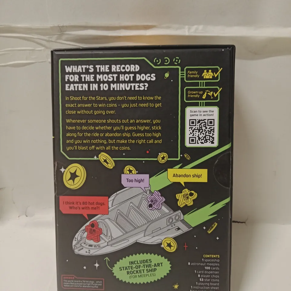 SHOOT FOR THE STARS – BOARD GAME, BOXED (BIG POTATO GAMES)
