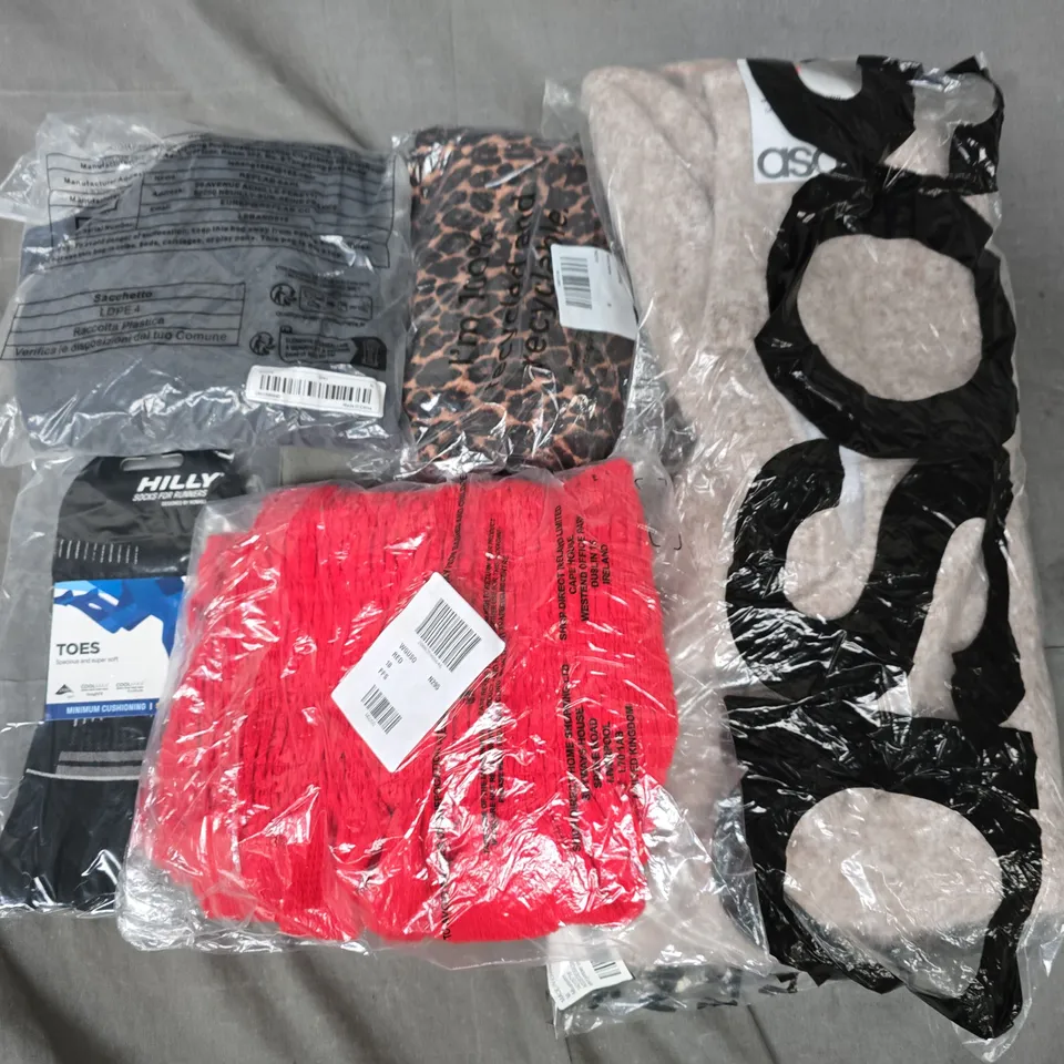 APPROXIMATELY 25 ASSORTED CLOTHING AND FASHION PRODUCTS IN VARIOUS STYLES AND SIZES - COLLECTION ONLY