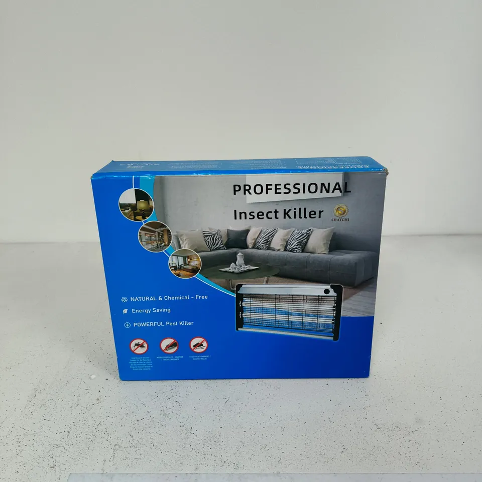 SHATCHI PROFESSIONAL INSECT KILLER LAMP – BOXED