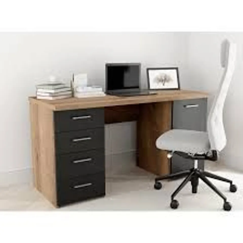 BOXED FORNEY EXECUTIVE DESK (2 BOXES)