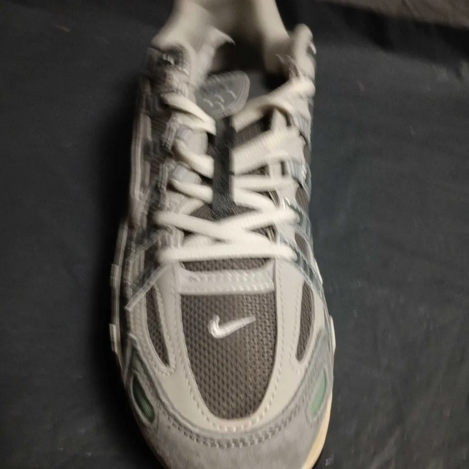 UNBOXED PAIR OF NIKE P-6000 TRAINERS – GREY/TEAL -  UK SIZE 10