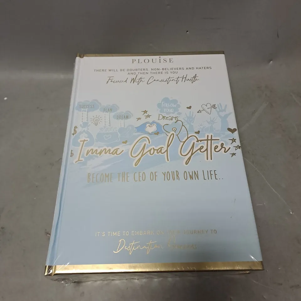 SEALED PLOUISE IMMA GOAL GETTER INSPIRATIONAL DIARY IN BLUE