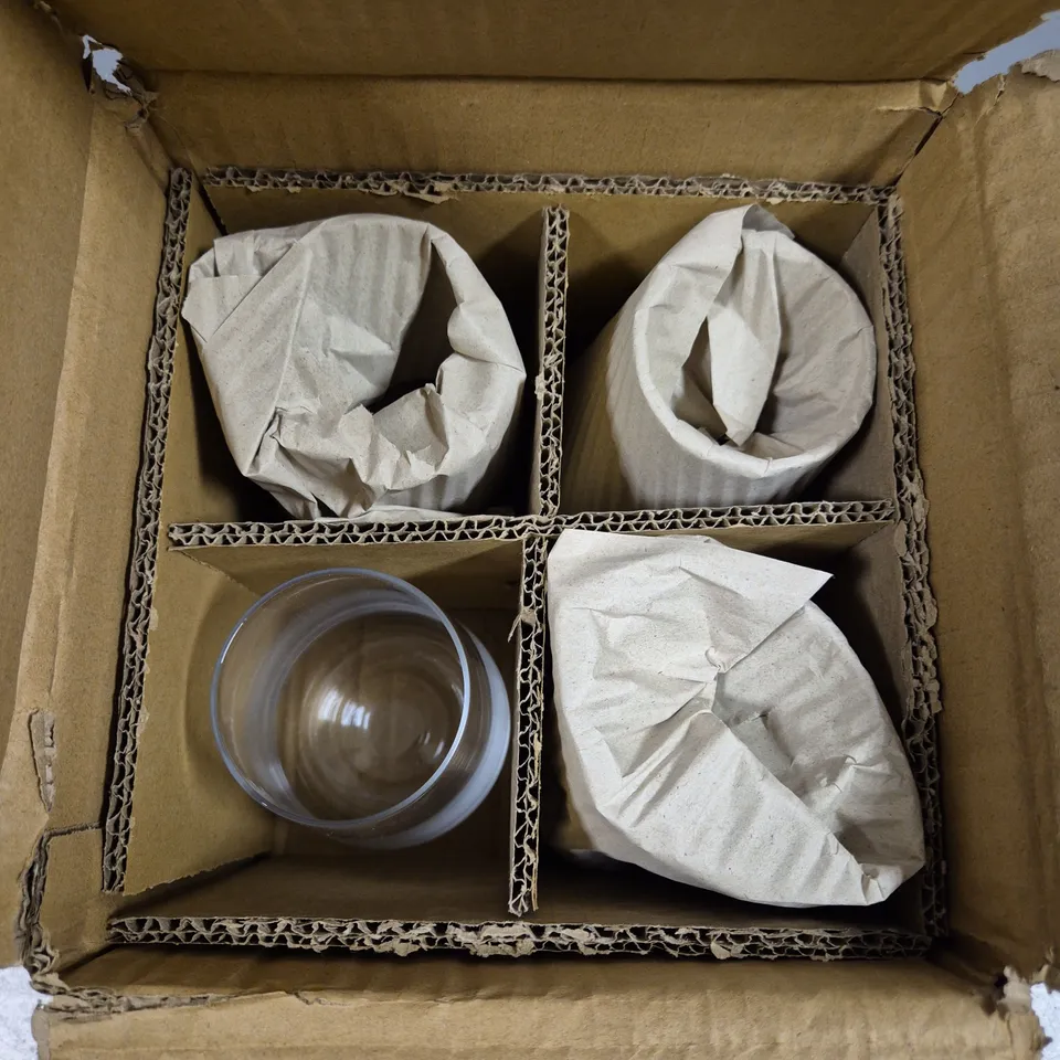 BOXED GH MODERN HIGHBALL GLASS SET - COLLECTION ONLY 