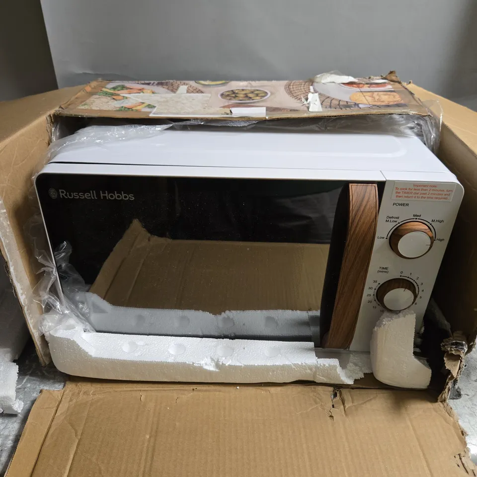 RUSSELL HOBBS SCANDI MANUAL MICROWAVE 
