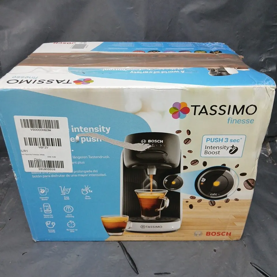 BOSCH TASSIMO FINESSE COFFEE MACHINE RRP £119