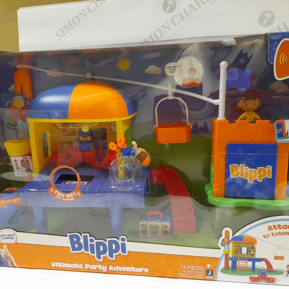 BLIPPI ULTIMATE PARTY ADVENTURE PLAYSET  RRP £39.99