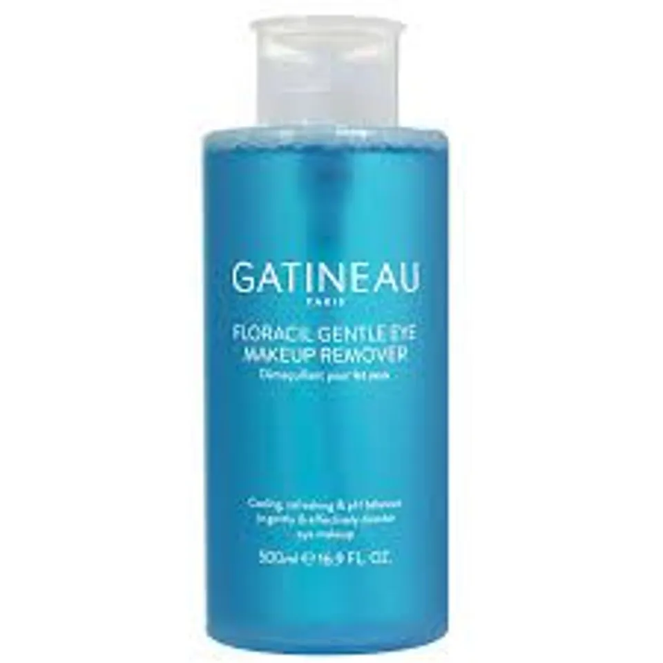 LOT OF 2 GATINEAU PARIS ITEMS INCLUDES 500ML FLORACIL GENTLE EYE MAKE UP REMOVER & 200ML MOISTURIZING CREAM MASK