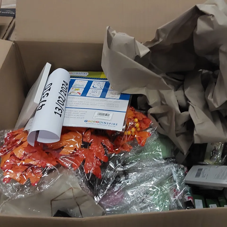PALLET OF ASSORTED ITEMS INCLUDING: VANCASSO CUPS, WOMEN'S JEWELLERY, BOOKS, PHONE CASES, HAND HELD SEWING MACHINE, TOY TRUCKS, LITTER PICKER, LAPTOP AC ADAPTER 