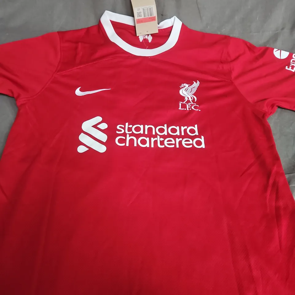 LIVERPOOL FC HOME JERSEY - MO SALAH 11 - SIZE L