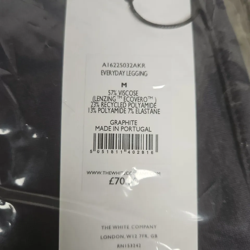 THE WHITE COMPANY EVERYDAY LEGGING – GRAPHITE – SIZE M