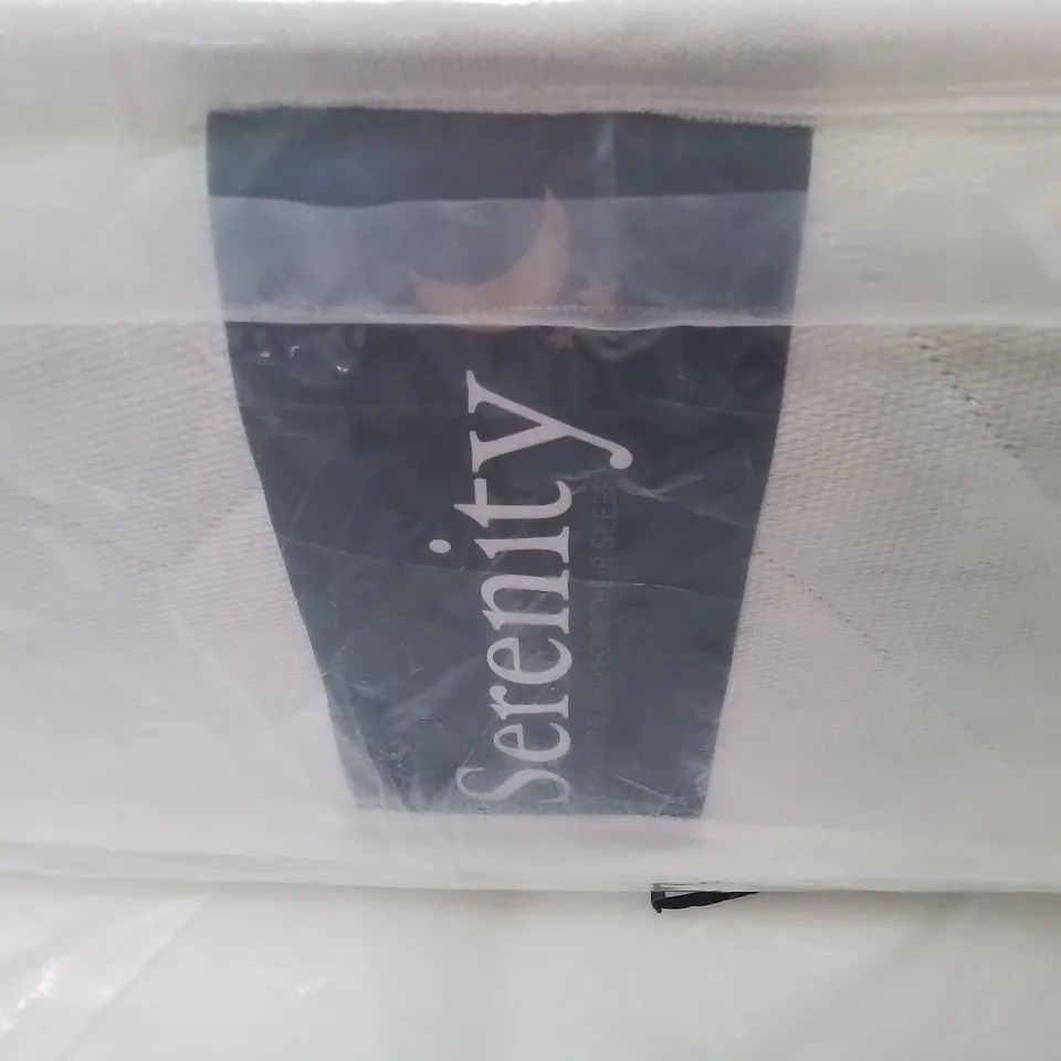 SERENITY HYBRID COIL AND MEMORY FOAM SMALL DOUBLE 4' MATTRESS