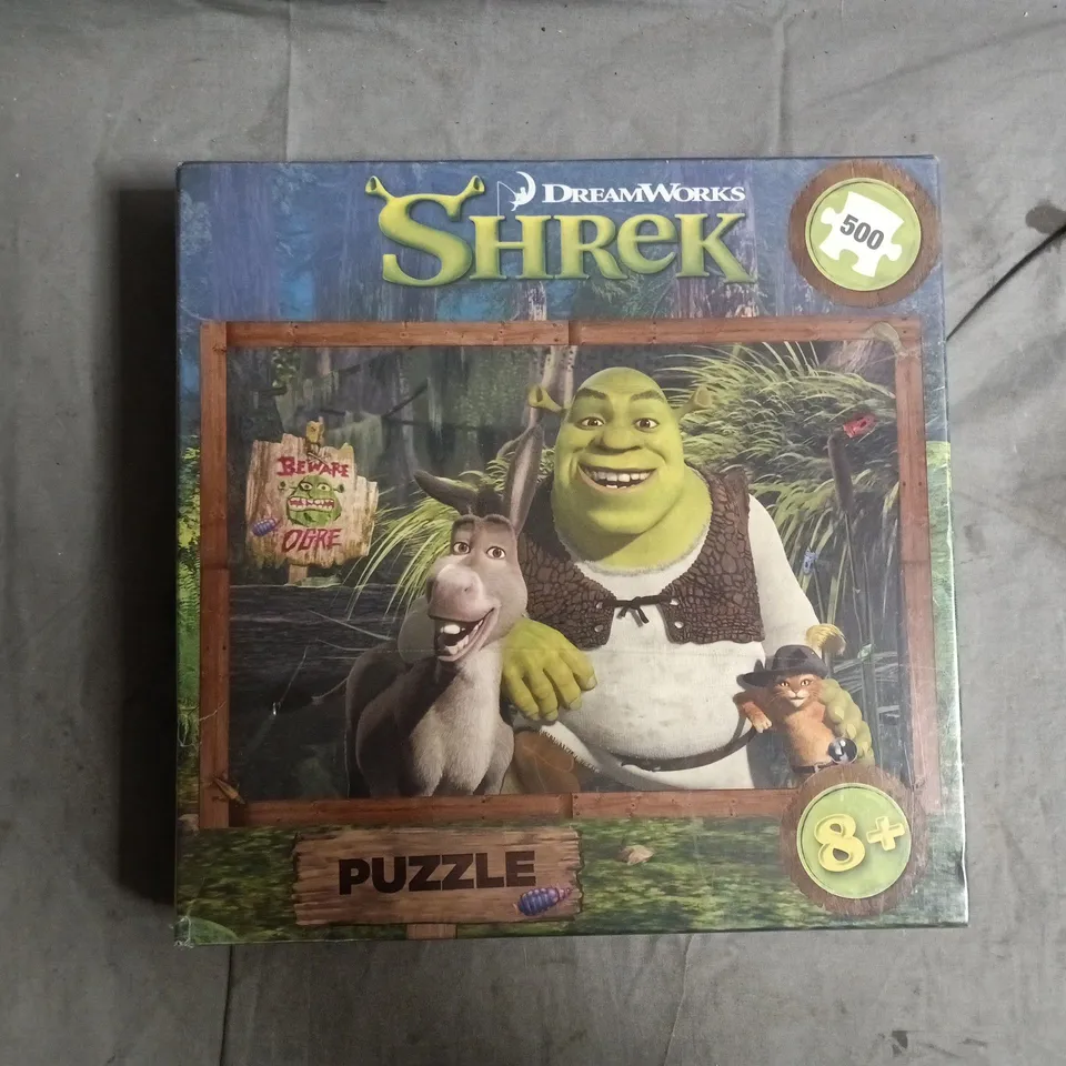 SEALED DREAMWORKS SHREK 500 PIECE JIGSAW PUZZLE