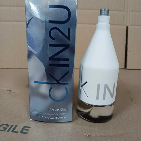 BOXED CALVIN KLEIN CKIN2U HIM EAU DE TOILETTE 150ML 