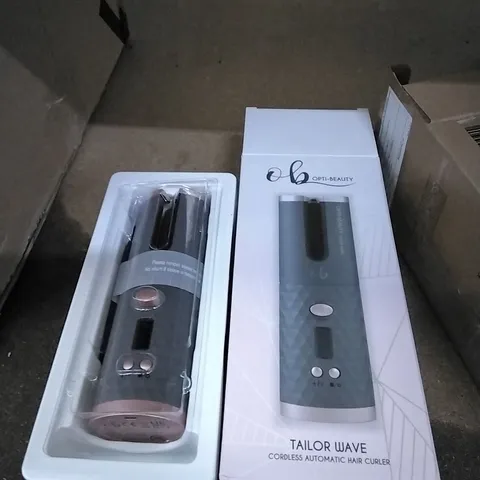 OPTI-BEAUTY TAILOR WAVE CORDLESS HAIR CURLER