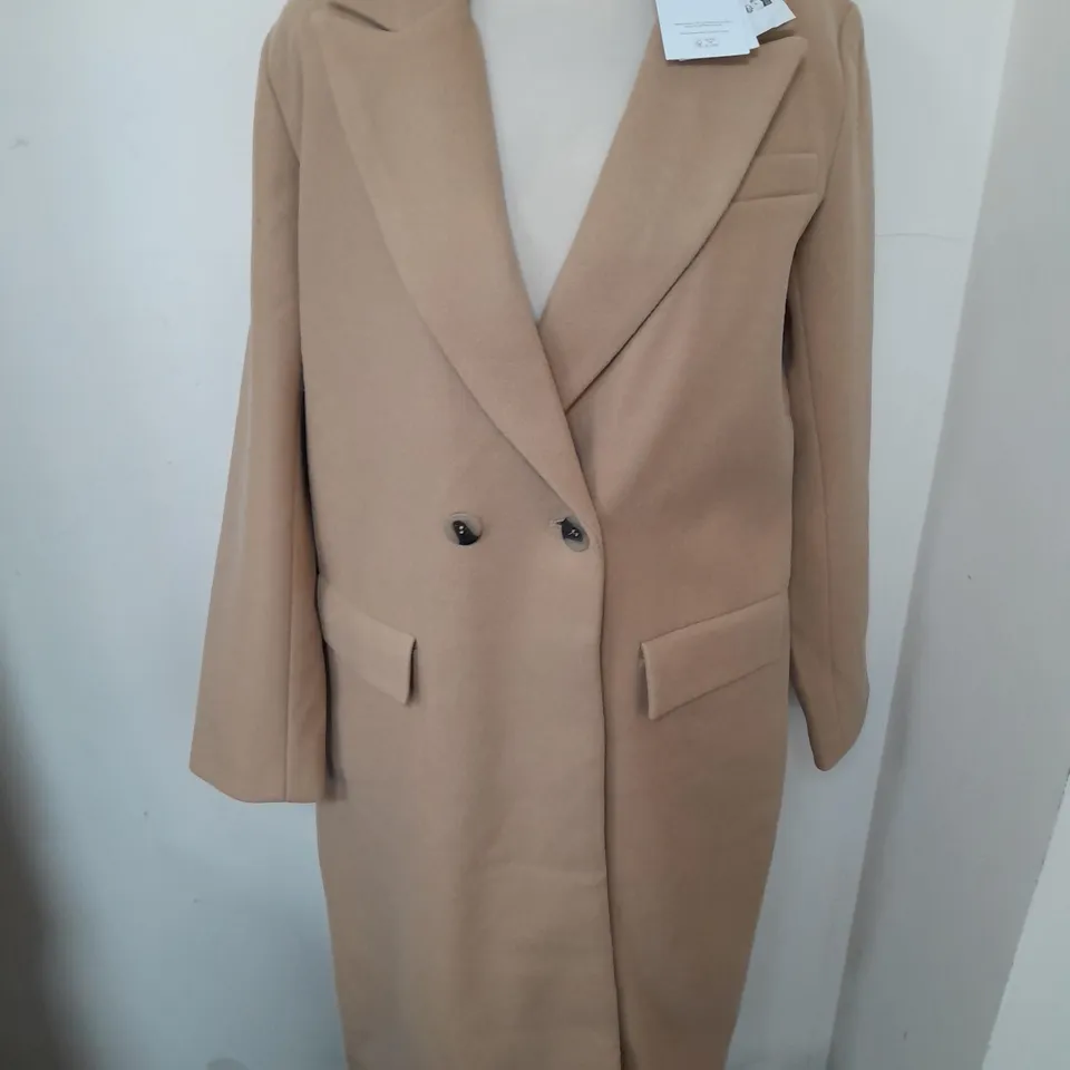 VILA VIMANO LONS SLEEVE MAXI WOOL COAT - 38