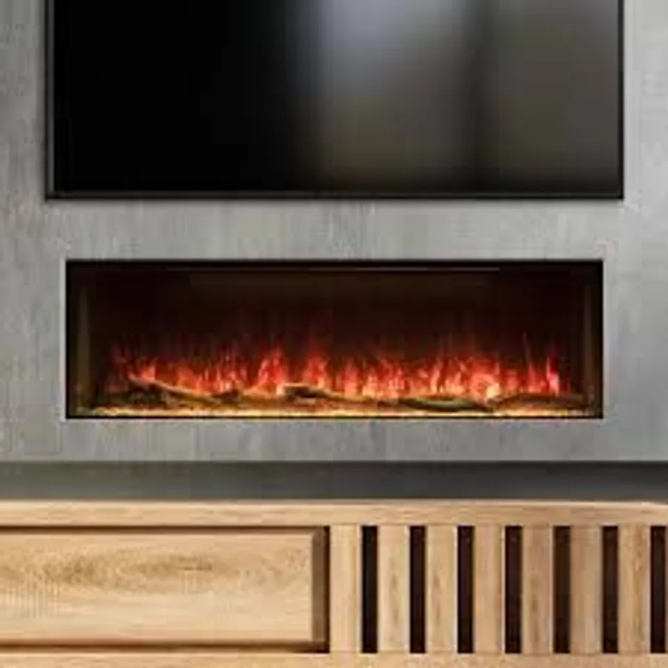 BOXED VIDEO HUNTER EF60 INSET ELECTRIC FIRE - BLACK (1 BOX)