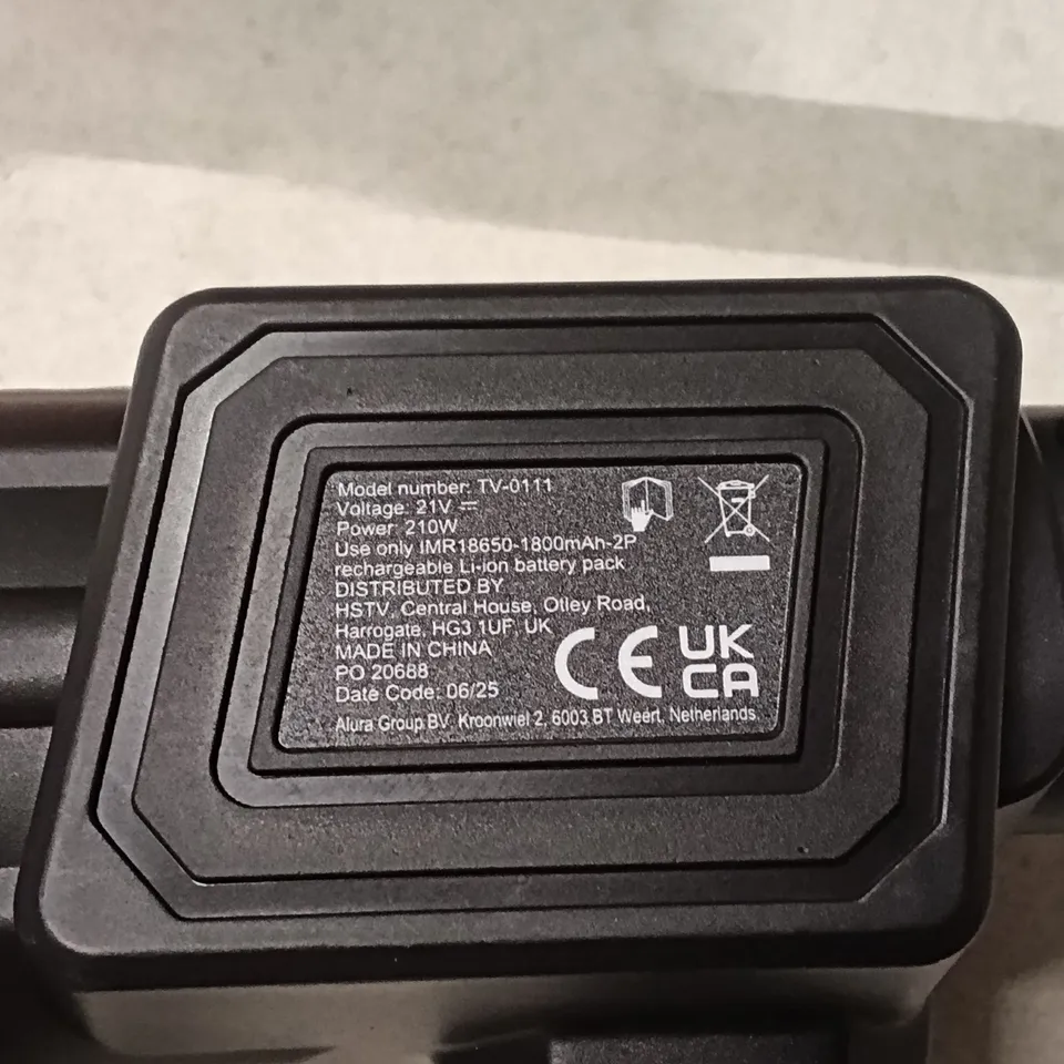 JET HAWK CORDLESS PRESSURE WASHER – TV-0111 IN CASE