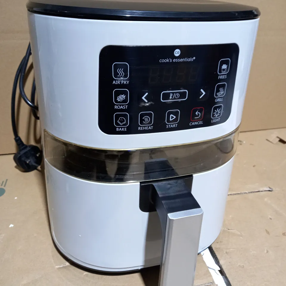 COOK'S ESSENTIALS 4.0L AIR FRYER COOL GREY