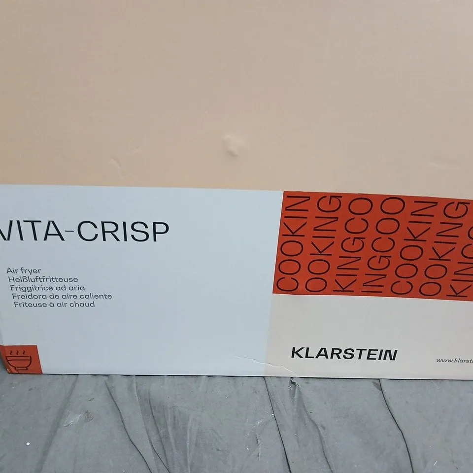 KLARSTEIN VITA-CRISP AIR FRYER – BOXED
