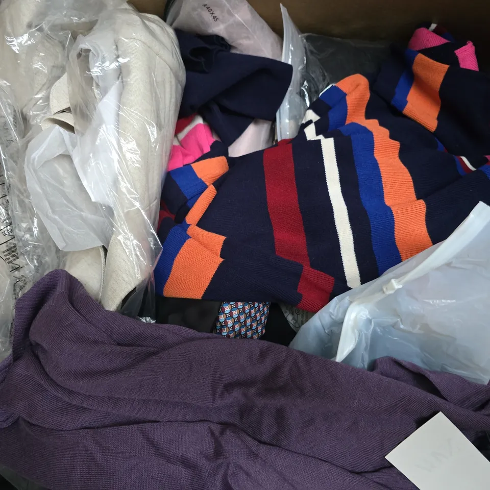 APPROXIMATELY 25 ASSORTED CLOTHING AND FASHION PRODUCTS IN VARIOUS STYLES AND SIZES - COLLECTION ONLY