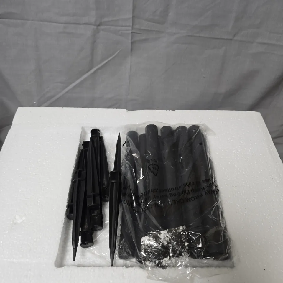 GARDEN REFLECTIONS SET OF 10 DUAL FUNCTION SUNBEAM SOLAR GLASS STAKE LIGHTS