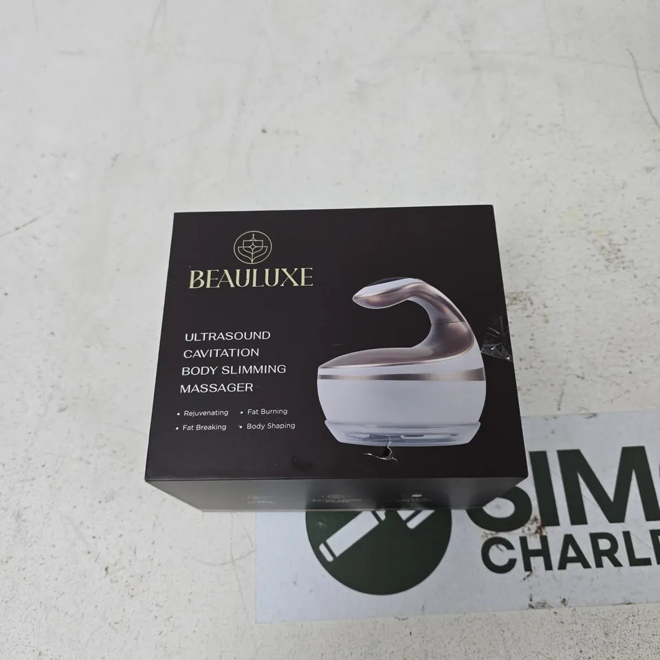 BEAULUXE ULTRASOUND CAVITATION BODY SLIMMING MASSAGER – BOXED