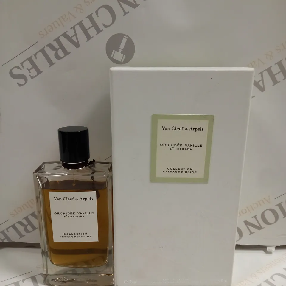 BOXED VAN CLEEF AND ARPELS ORCHIDÉE VANILLE COLLECTION EXTRAORDINAIRE EAU DE PARFUM SPRAY - 75ML 